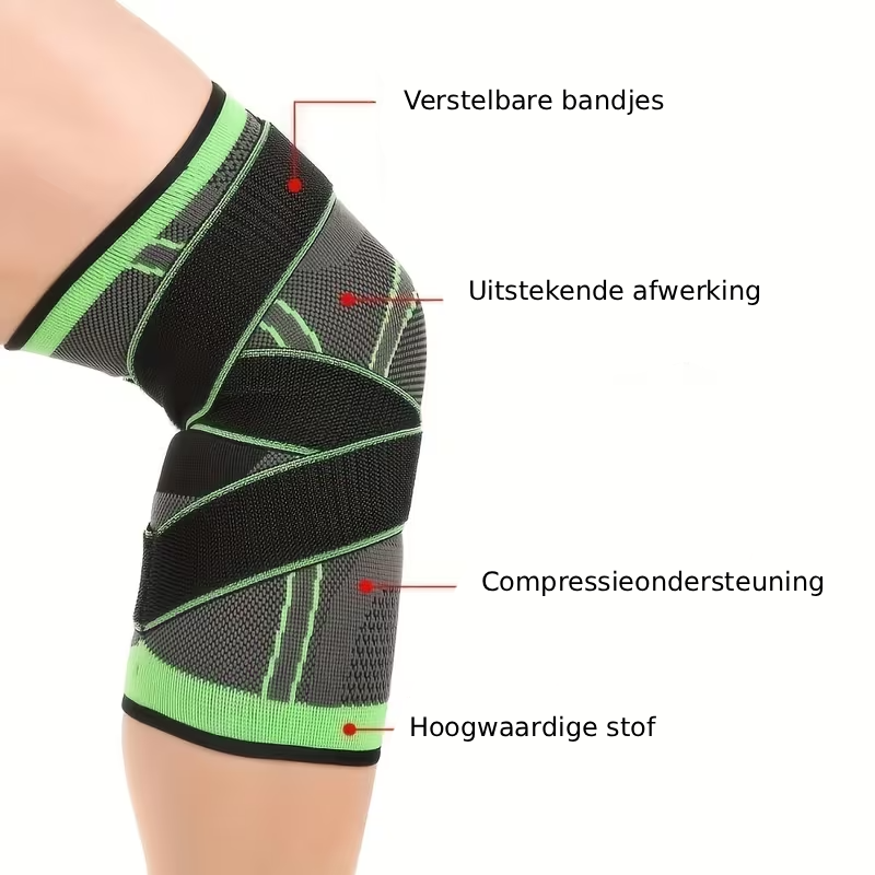 Knee Ease Sleeve™ | Zachte compressie voor stabiele ondersteuning