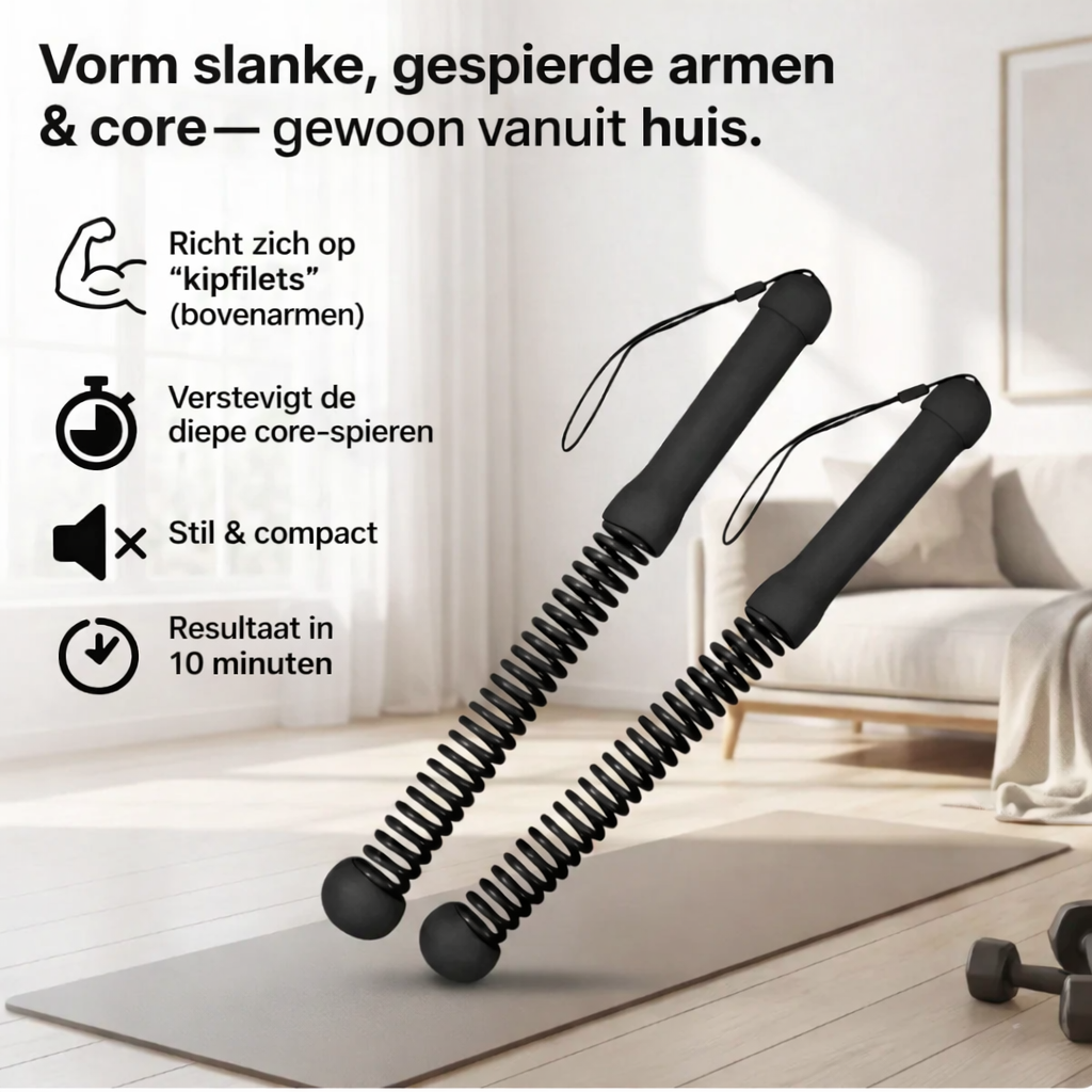 Control Bar™ | Gelijkmatige weerstand voor rustige spiercontrole