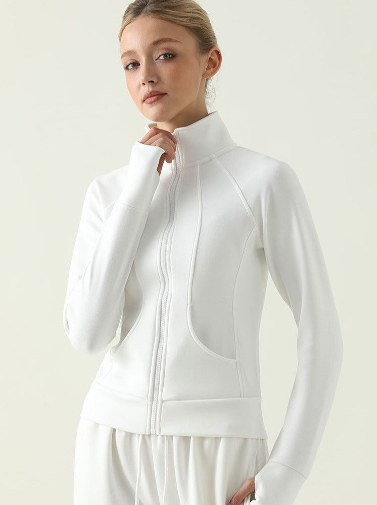 Mila Zip Jacket™ | Zachte warmte met lichte ondersteuning