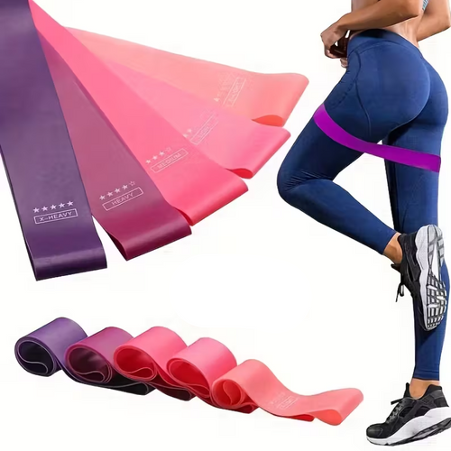 Flow Bands™ | Elastische weerstandsbands set (5 stuks)