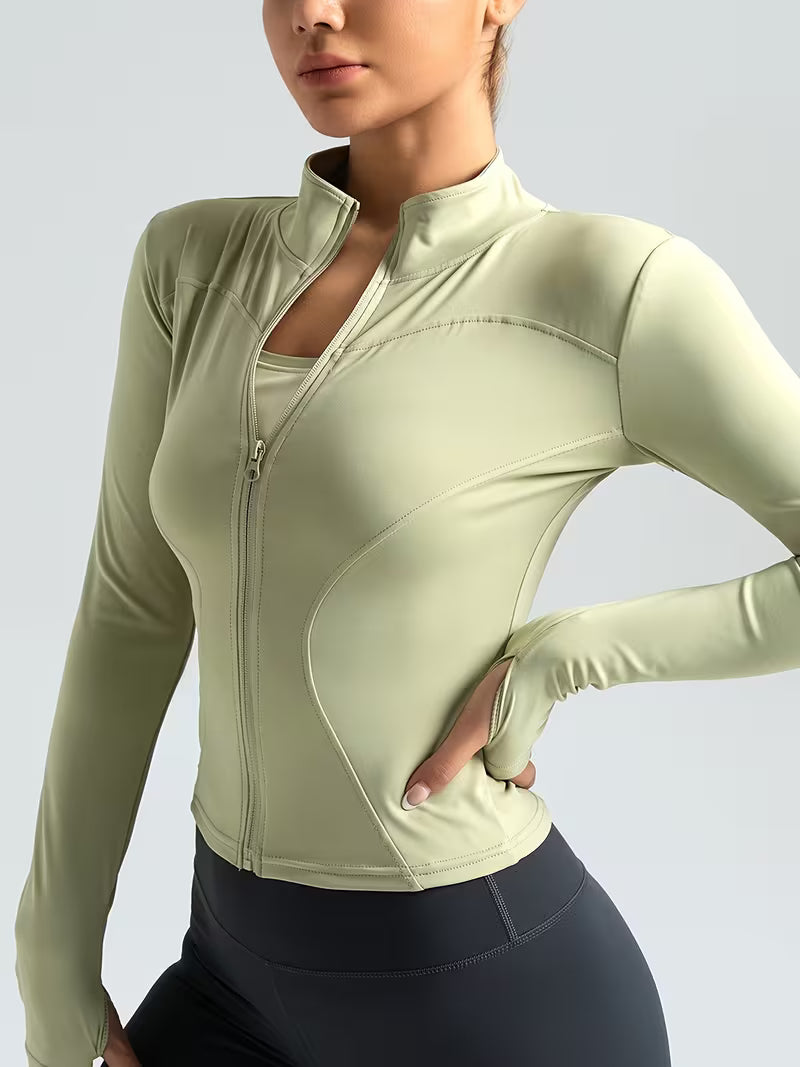 Flow Jacket™ | Slim fit yoga- en trainingsjas