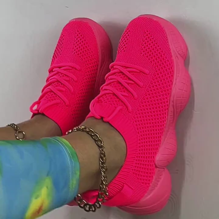 Video laden: Linea Mesh Sneaker™ | Licht dempend met stabiele basis
